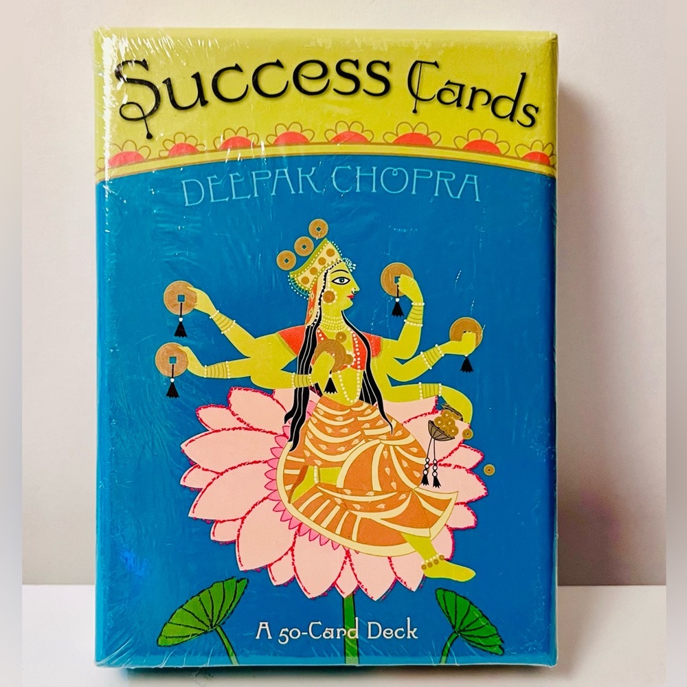 *NEW Success Cards Deepak Chopra 50-Card Deck